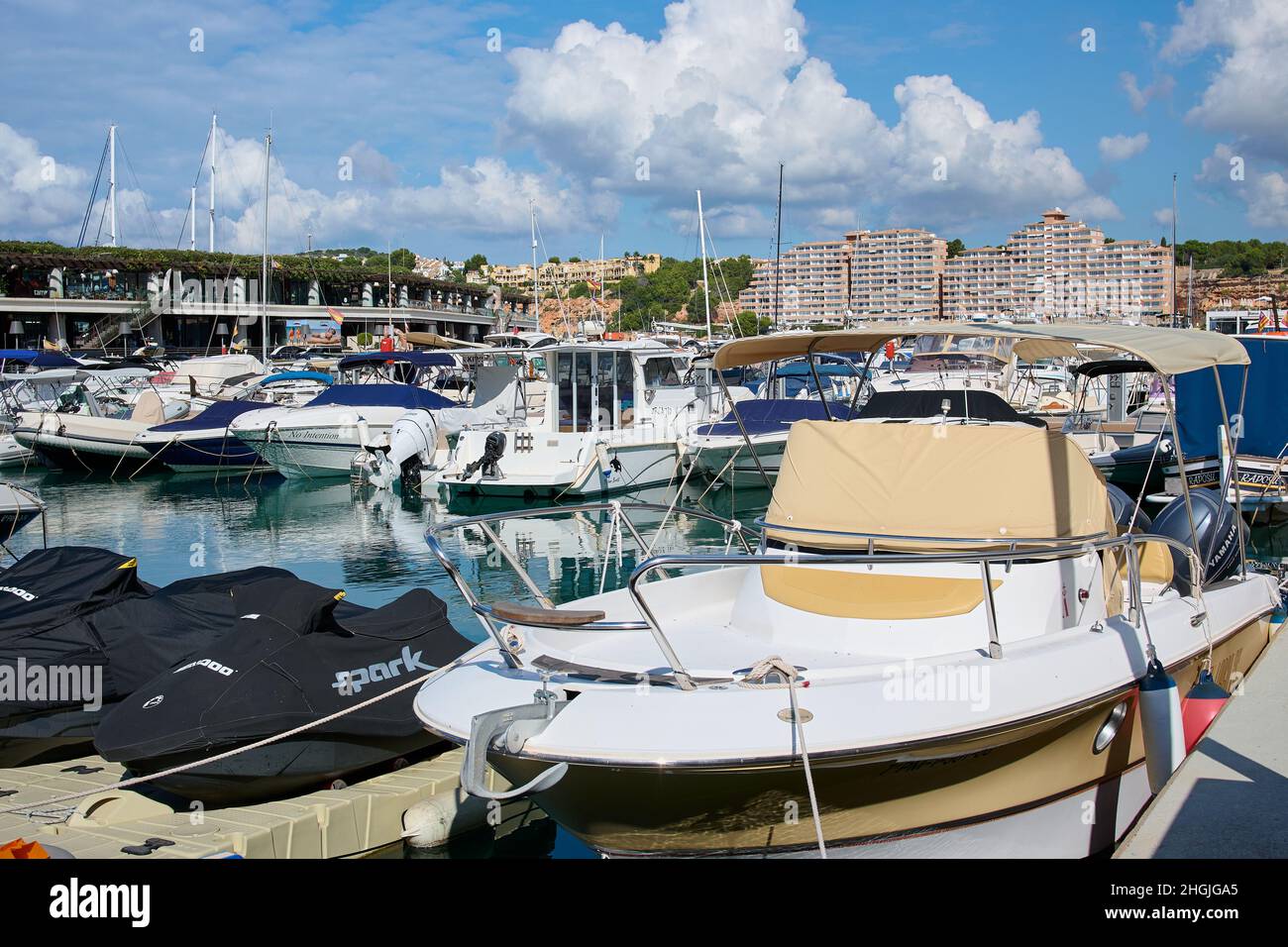 marina Port Adriano in El Toro, Mallorca Stockfoto