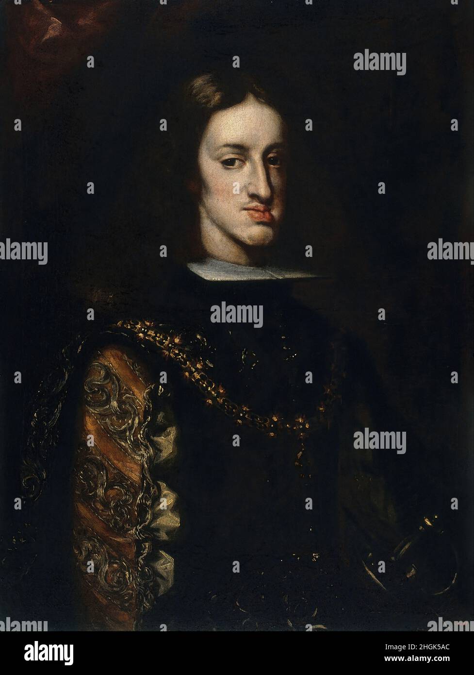 Claudio Coello - Charles II Stockfoto