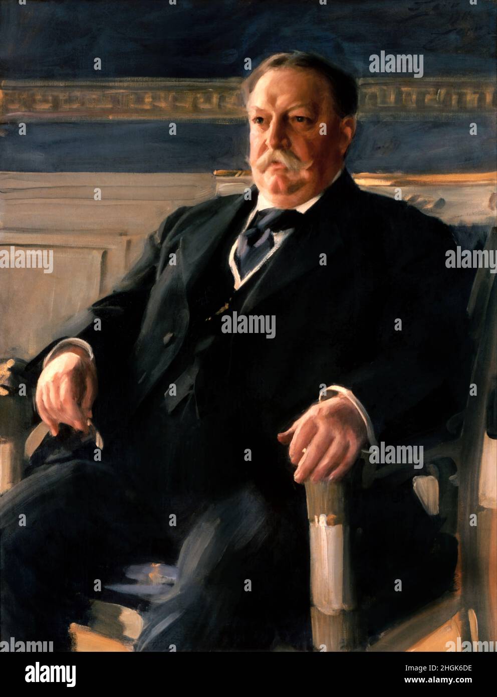 Anders L. Zorn - Taft Stockfoto