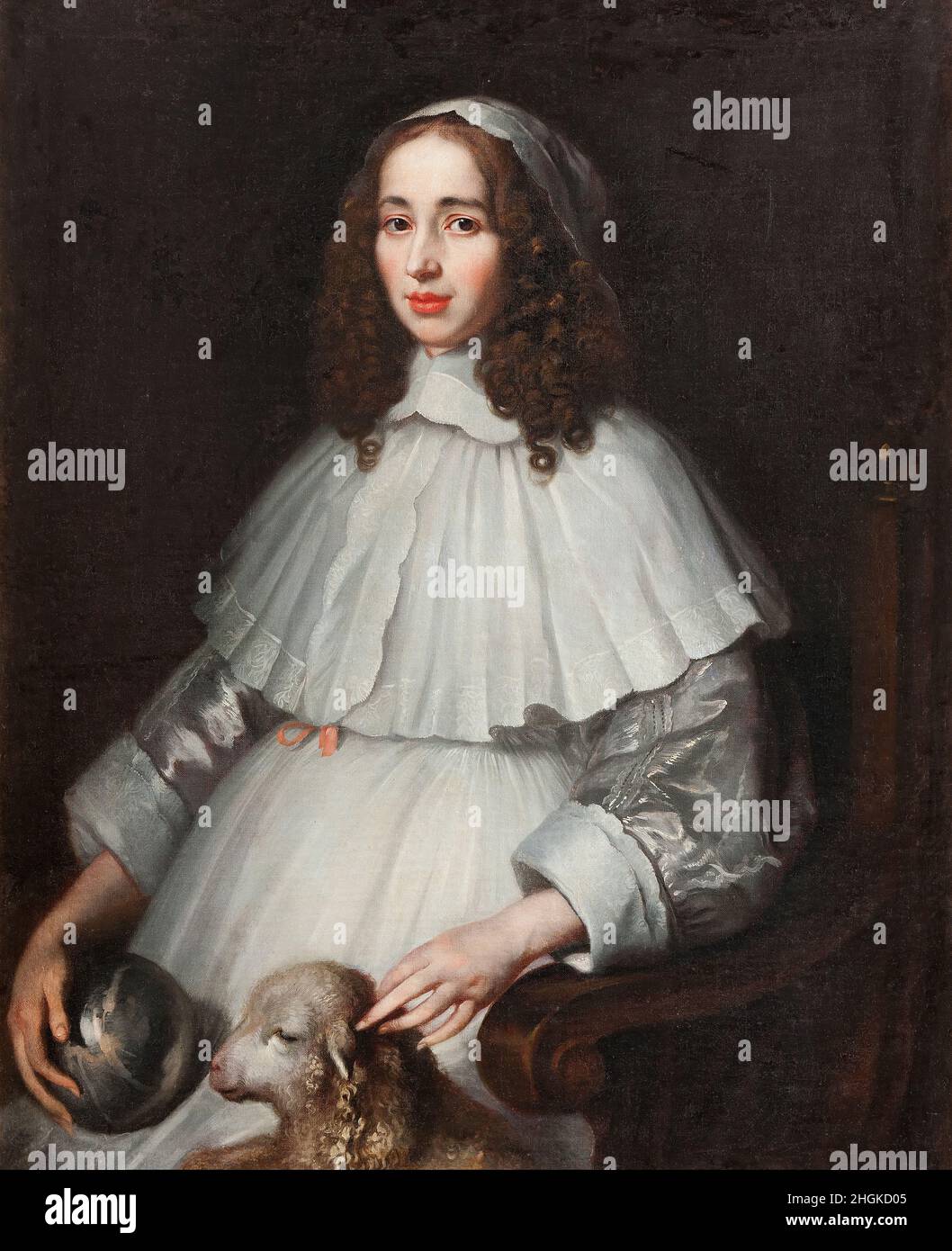 Matthäus Merian der Jüngere - Anna Margareta von Haugwitz (1622 - 73) Stockfoto