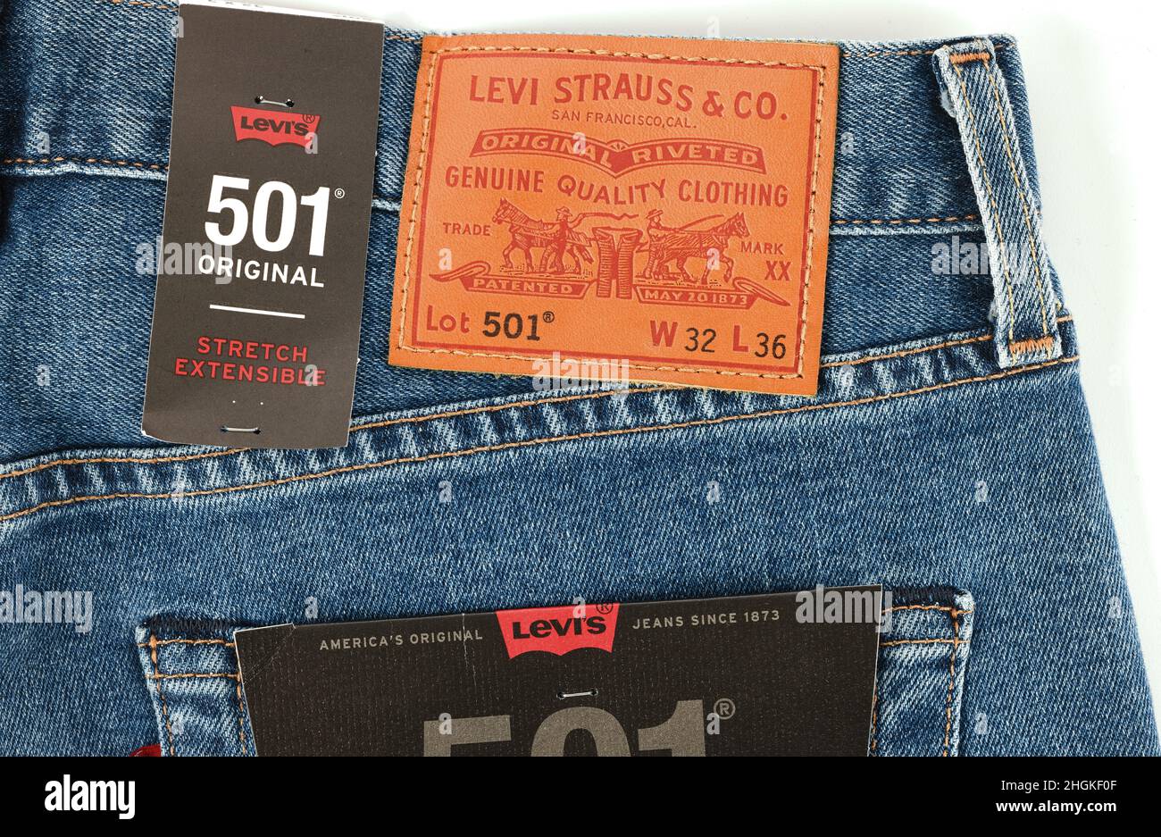 Levis logo -Fotos und -Bildmaterial in hoher Auflösung – Alamy