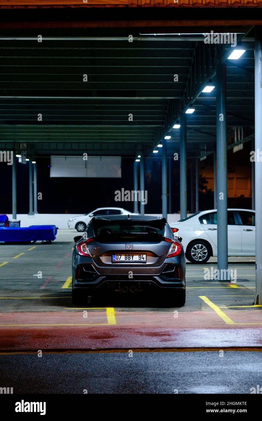 Honda Civic FC5, Heckklappe Stockfoto