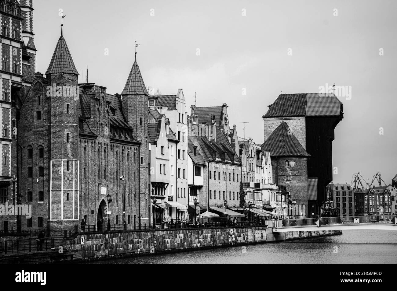 Polen Danzig Stadt Stockfoto