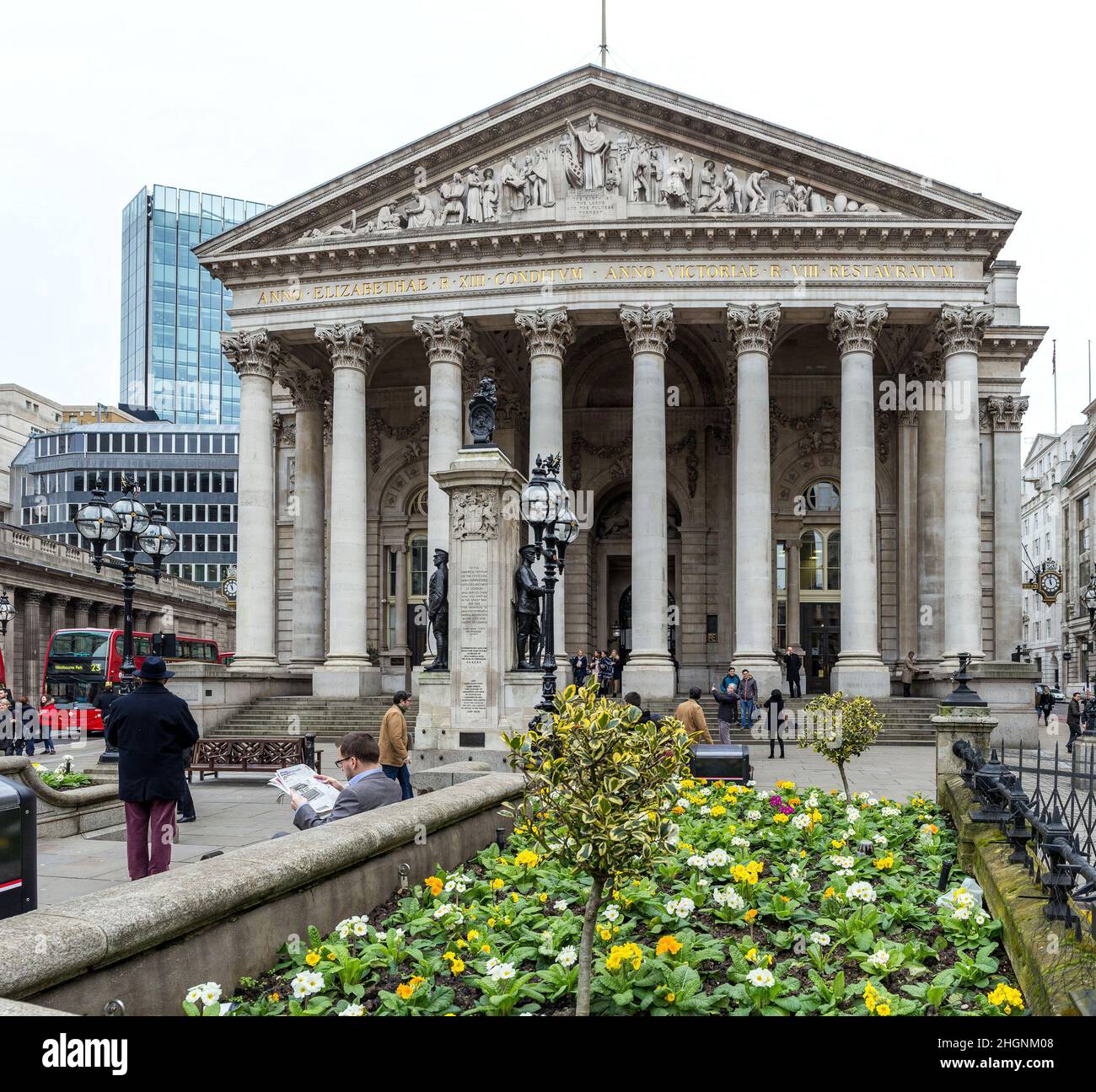 Großbritannien, London, Stadt, Königliche Börse, Gedenkstätte Für Den Ersten Weltkrieg Stockfoto