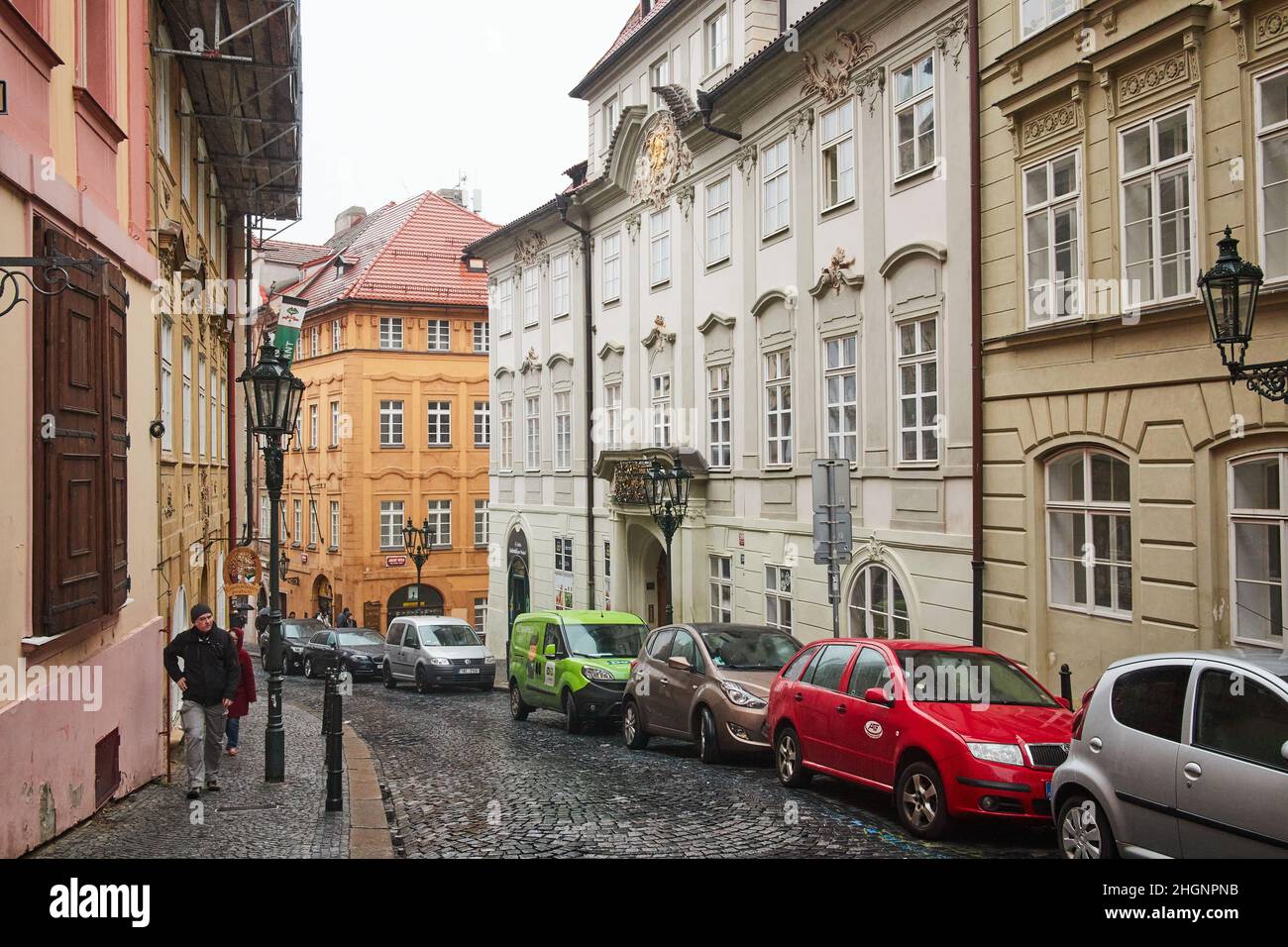 PRAG, TSCHECHISCHE REPUBLIK, 29. OKTOBER 2018: Prager Altstadt Stockfoto