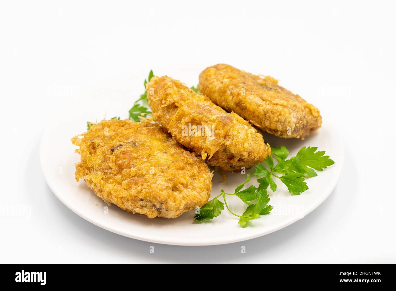 Türkische traditionelle Küche kadinbudu kofte (Fleischbällchen) Reis und Fleisch Falafel. Traditionelle Köstlichkeiten der mediterranen Küche Stockfoto