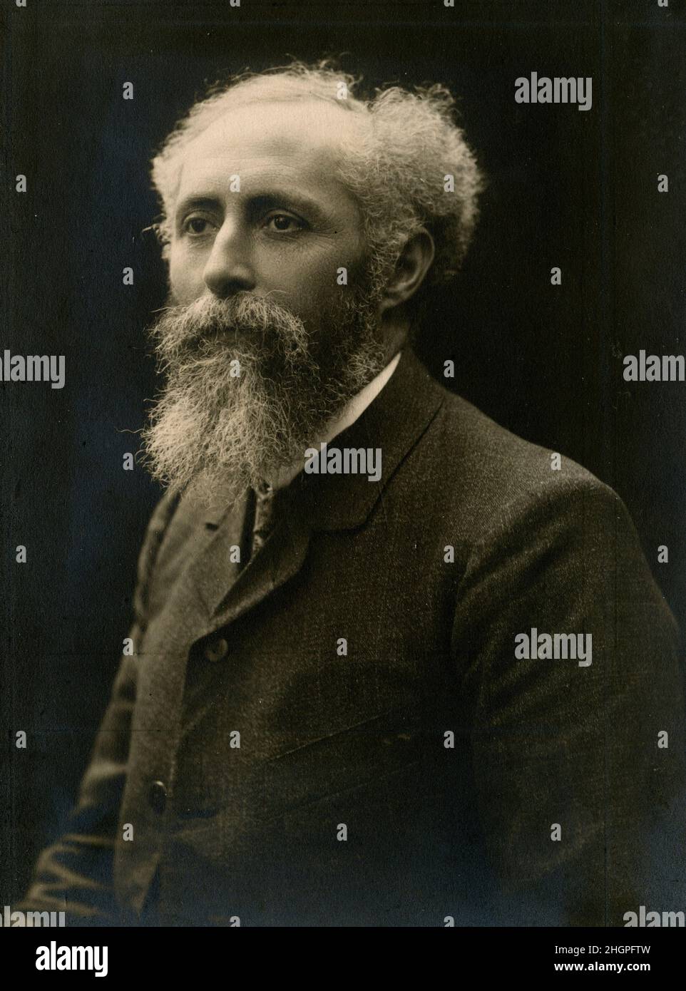 Portrait de Pierre Puiseux astronome et un alpiniste francais. 1855-1928 Stockfoto