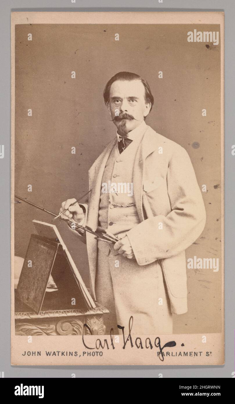 [Carl Haag] 1860s John und Charles Watkins Britisch. [Carl Haag]. 1860s. Silberdruck mit Albumen. Fotos Stockfoto