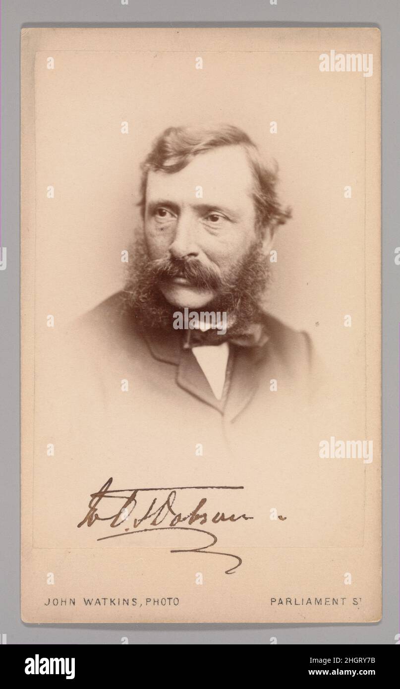 [William Charles Thomas Dobson] 1860s John and Charles Watkins British. [William Charles Thomas Dobson]. 1860s. Silberdruck mit Albumen. Fotos Stockfoto