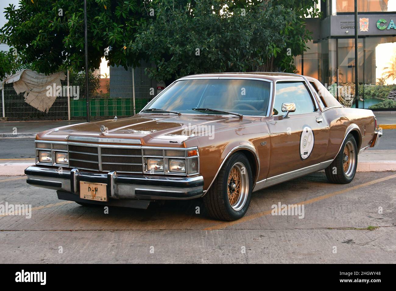 Chrysler LeBaron, Oldtimer, Mexiko, Nordamerika Stockfoto