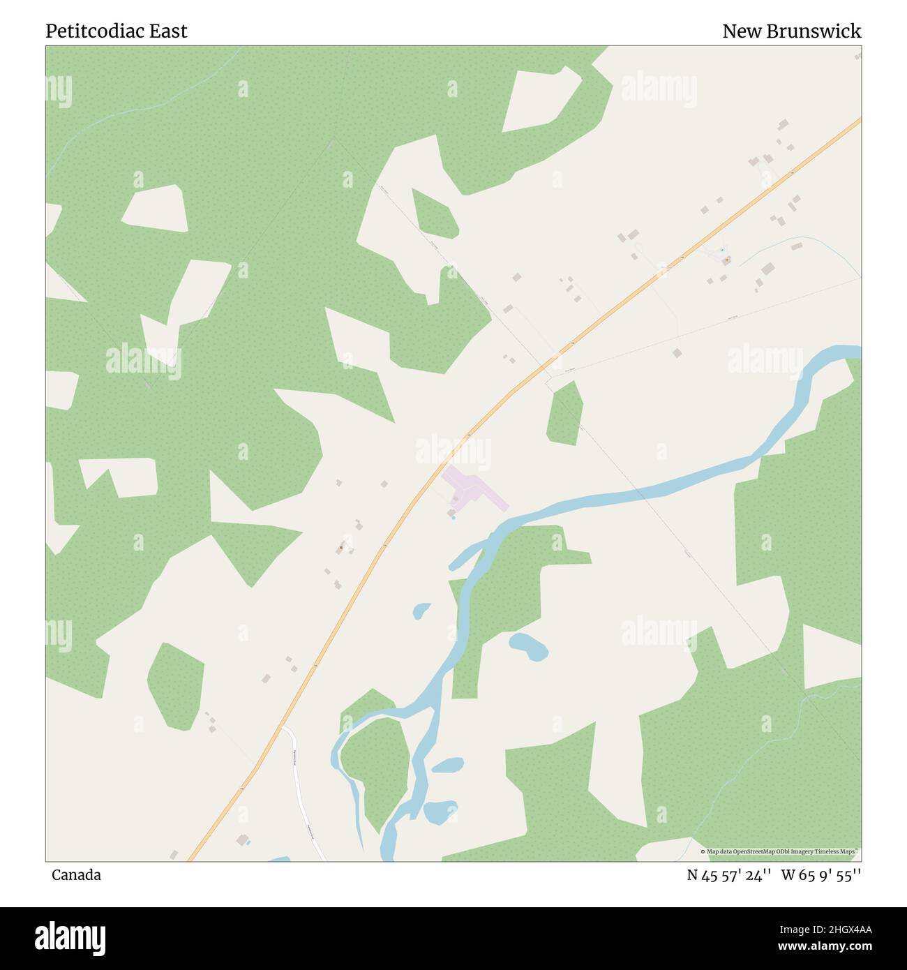 Petitcodiac East, Canada, New Brunswick, N 45 57' 24'', W 65 9' 55