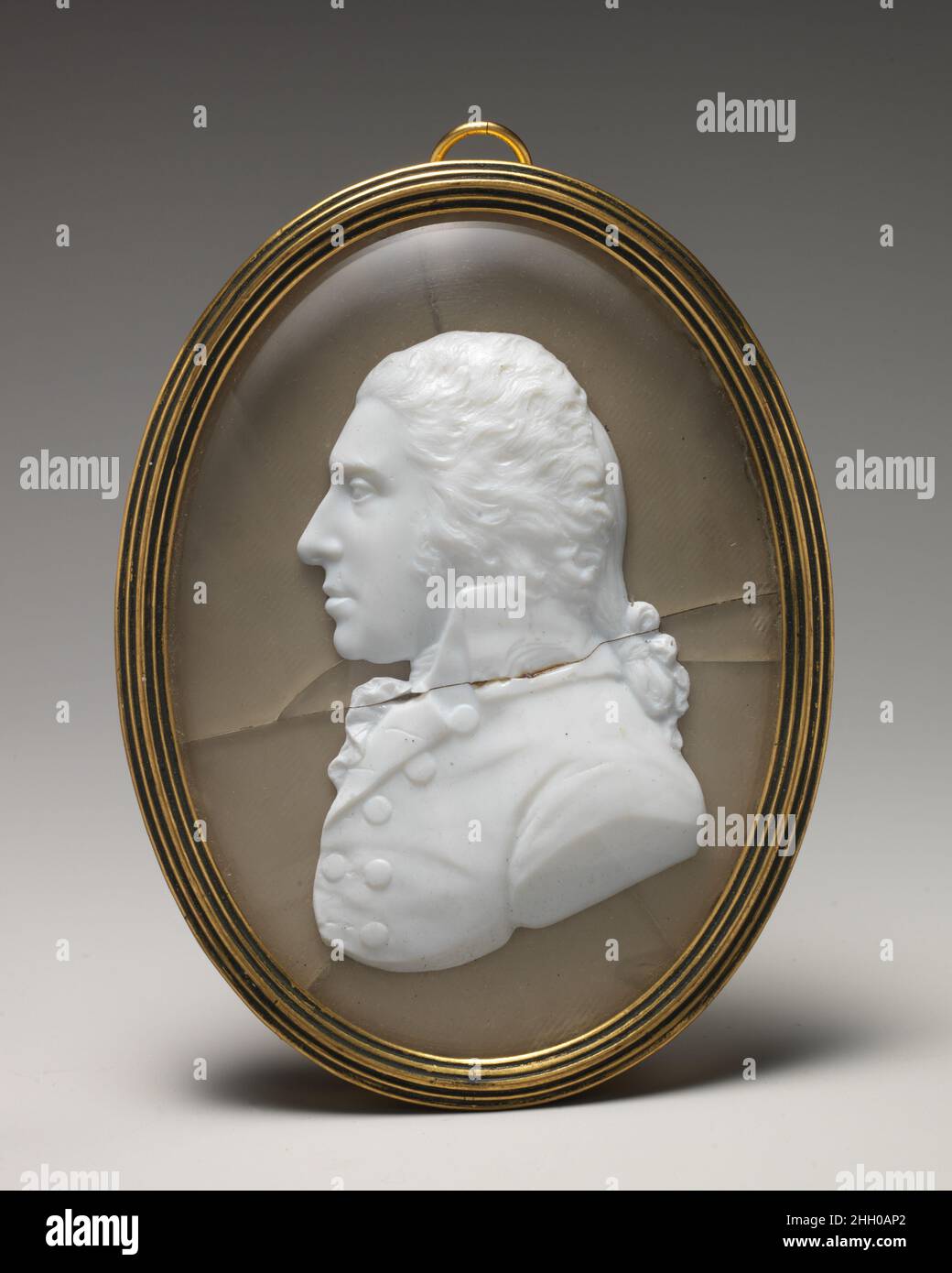 John Millar (1735–1801) 1791 James Tassie. John Millar (1735–1801). James Tassie (British, Glasgow, Schottland 1735–1799 London). Großbritannien, London. 1791. Glas. Glas Stockfoto