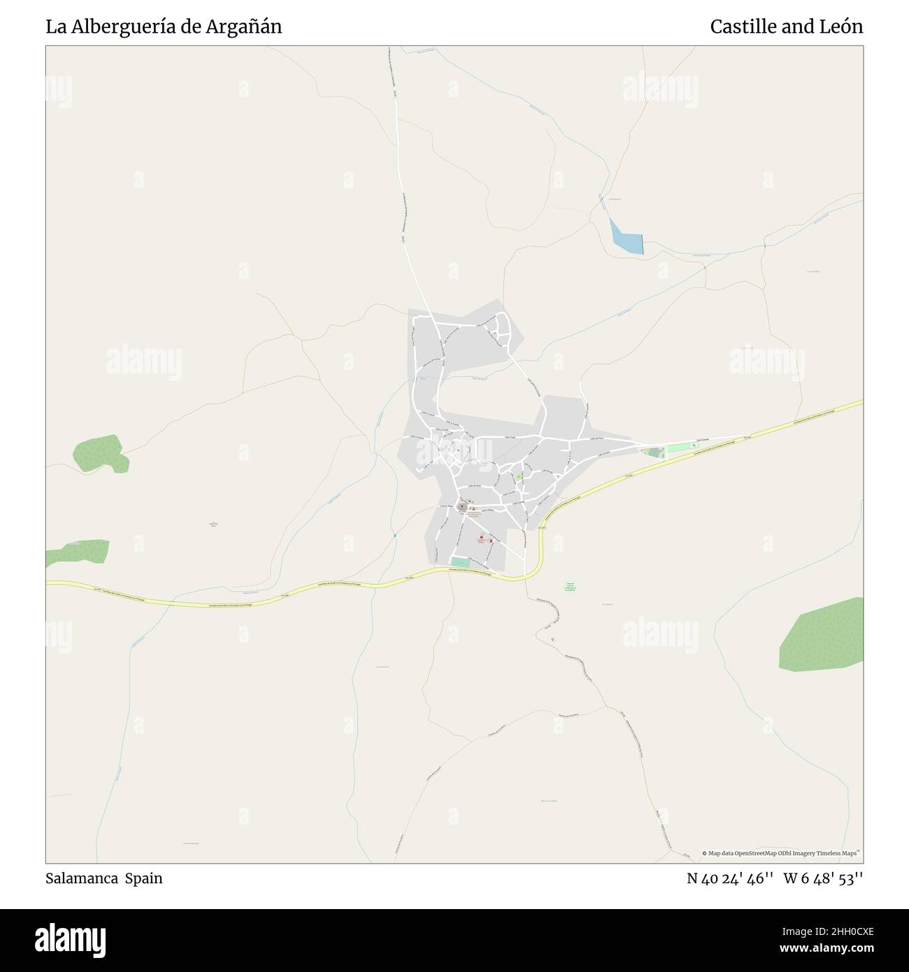 La Alberguería de Argañán, Salamanca, Spanien, Kastilien und León, N 40