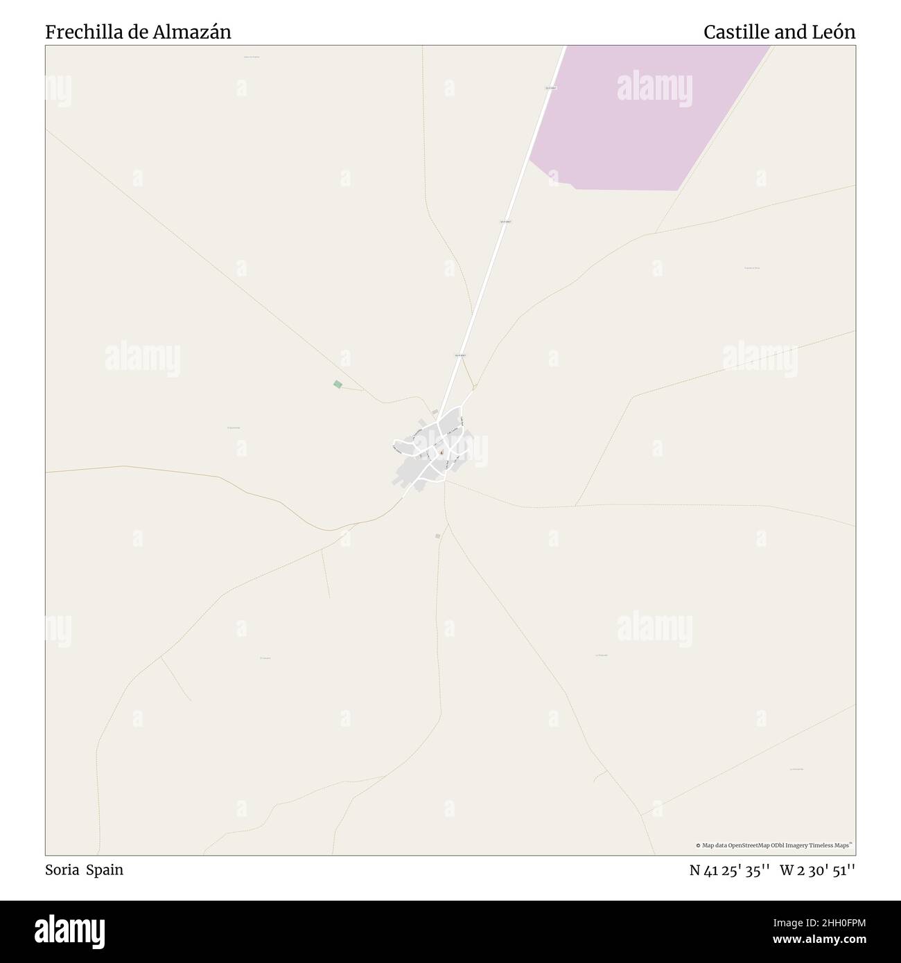 Frechilla de Almazán, Soria, Spanien, Kastilien und León, N 41 25' 35