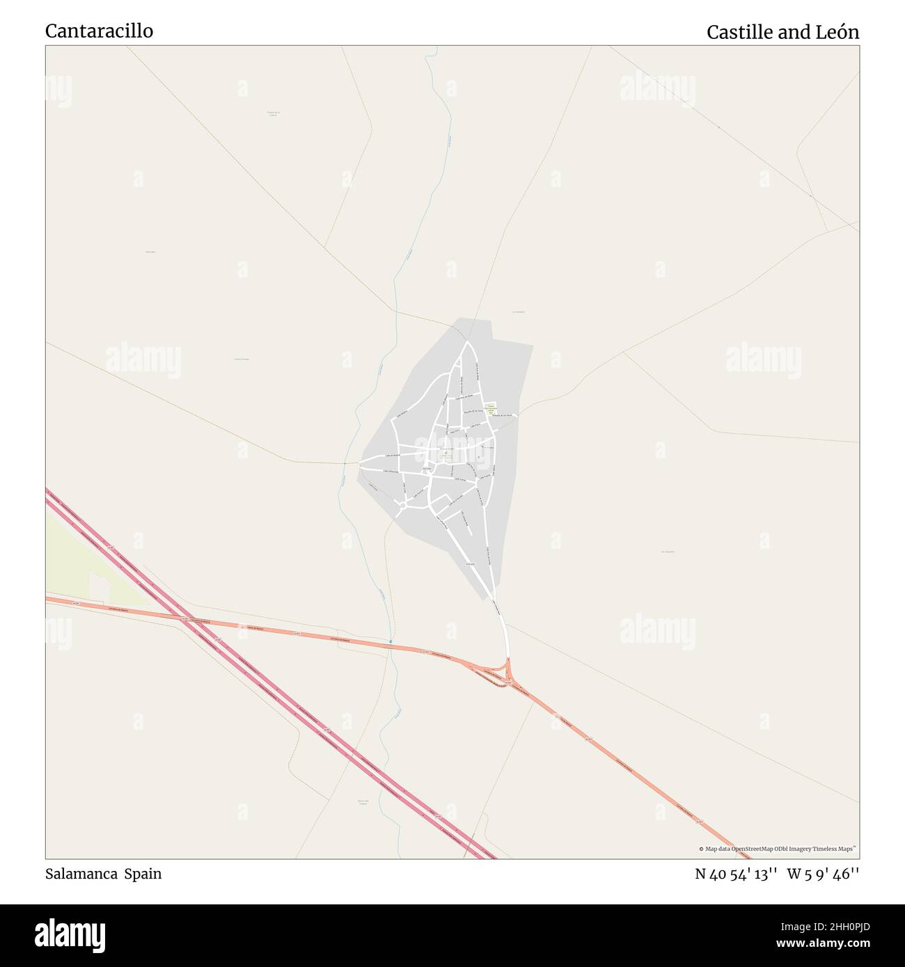 Cantaracillo, Salamanca, Spanien, Kastilien und León, N 40 54' 13'', W 5 9' 46'', map, Timeless Map veröffentlicht 2021. Reisende, Entdecker und Abenteurer wie Florence Nightingale, David Livingstone, Ernest Shackleton, Lewis and Clark und Sherlock Holmes haben sich bei der Planung von Reisen zu den entlegensten Ecken der Welt auf Karten verlassen.Timeless Maps kartiert die meisten Orte auf der Welt und zeigt die Verwirklichung großer Träume Stockfoto