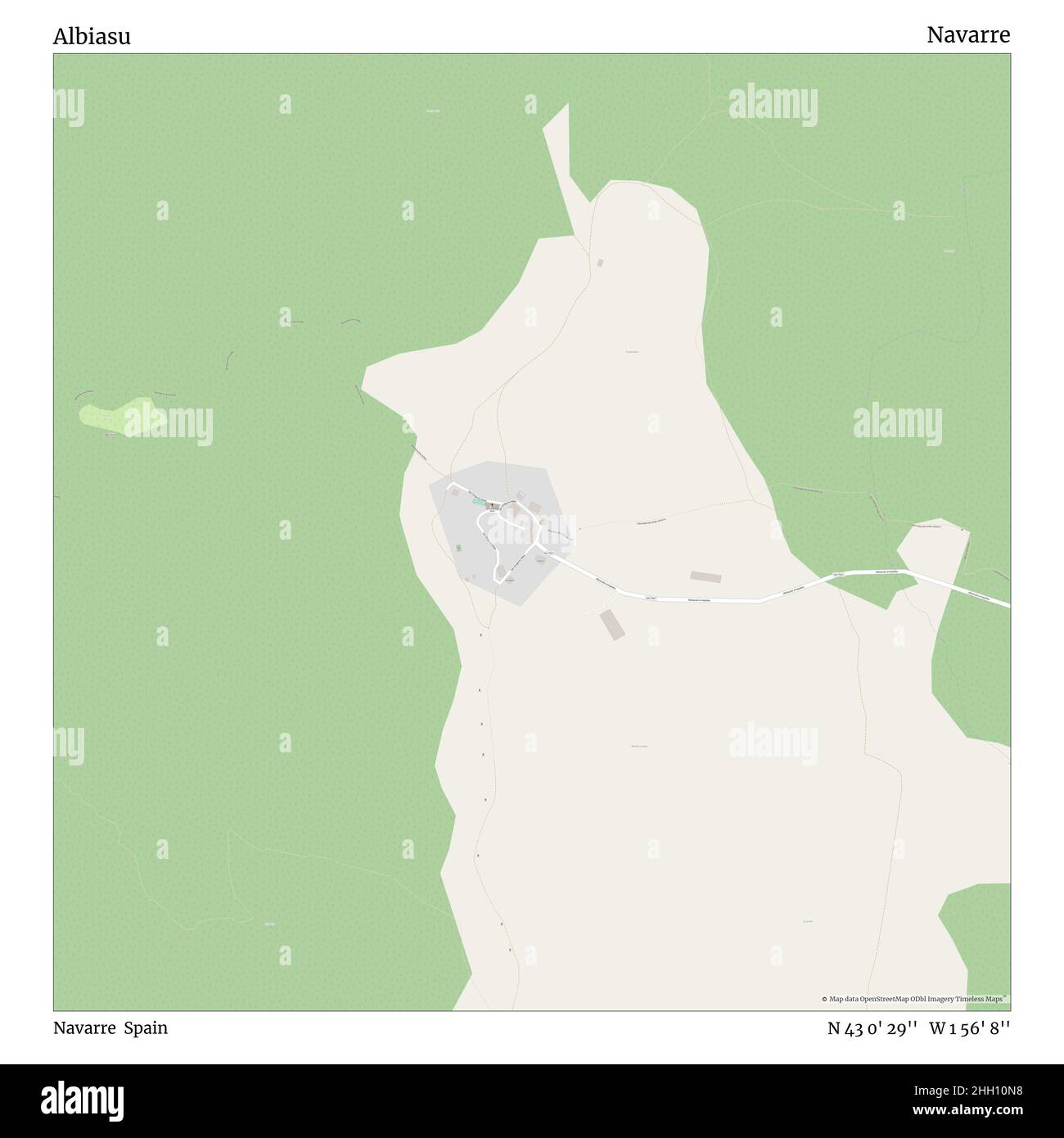 Albiasu, Navarra, Spanien, Navarra, N 43 0' 29'', W 1 56' 8'', map, Timeless Map veröffentlicht im Jahr 2021. Reisende, Entdecker und Abenteurer wie Florence Nightingale, David Livingstone, Ernest Shackleton, Lewis and Clark und Sherlock Holmes haben sich bei der Planung von Reisen zu den entlegensten Ecken der Welt auf Karten verlassen.Timeless Maps kartiert die meisten Orte auf der Welt und zeigt die Verwirklichung großer Träume Stockfoto