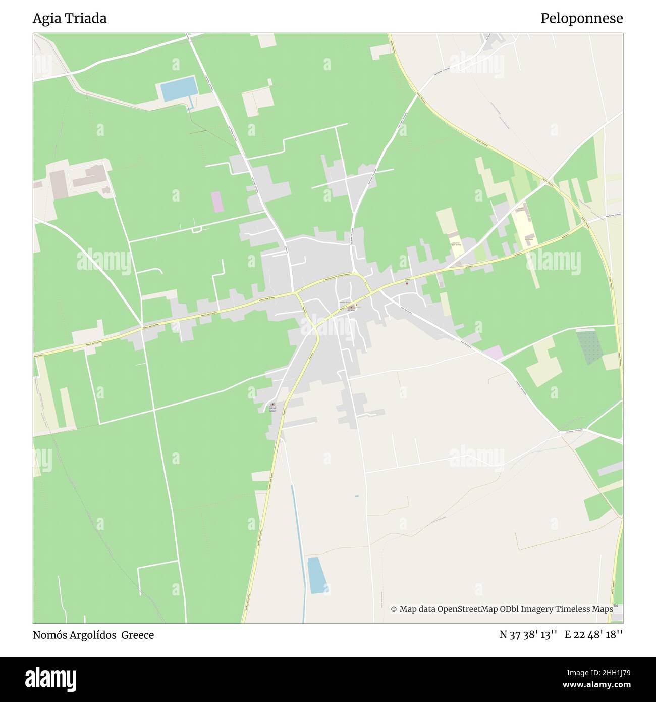 Agia Triada, Nomós Argolídos, Griechenland, Peloponnes, N 37 38' 13