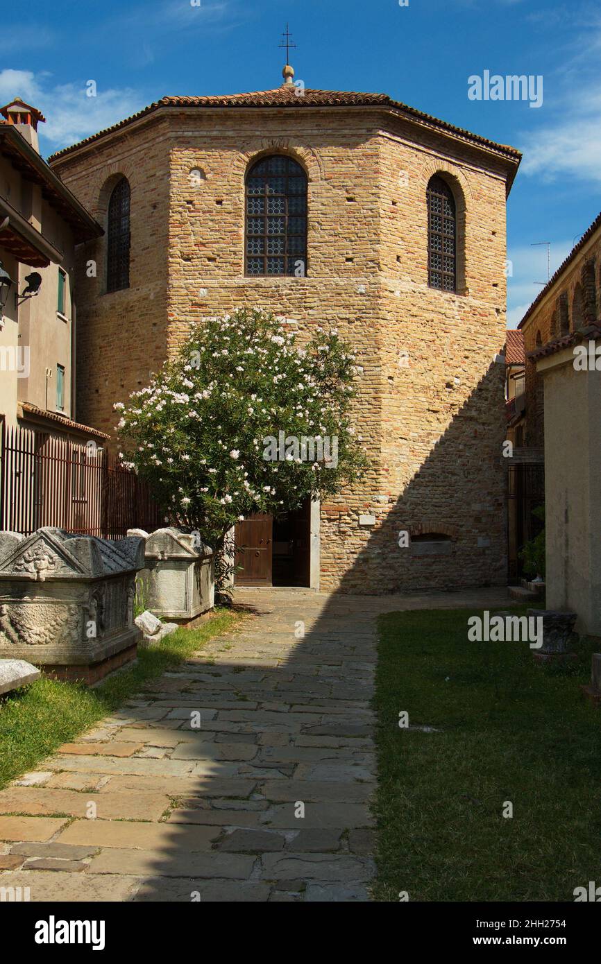 Basilica di Santa Eufemia in Grado, Italien, Europa Stockfoto