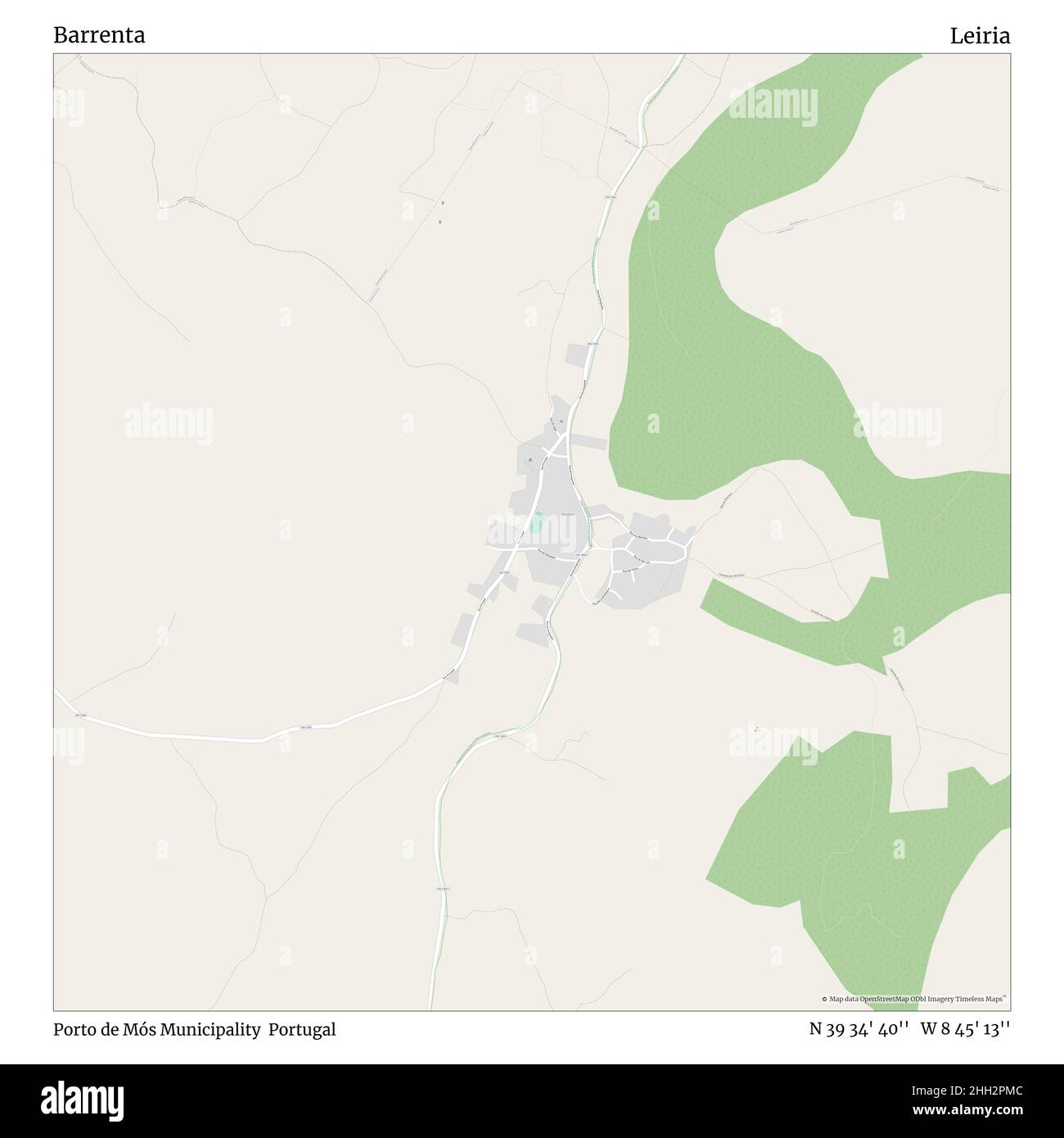Barrenta, Gemeinde Porto de Mós, Portugal, Leiria, N 39 34' 40'', W 8