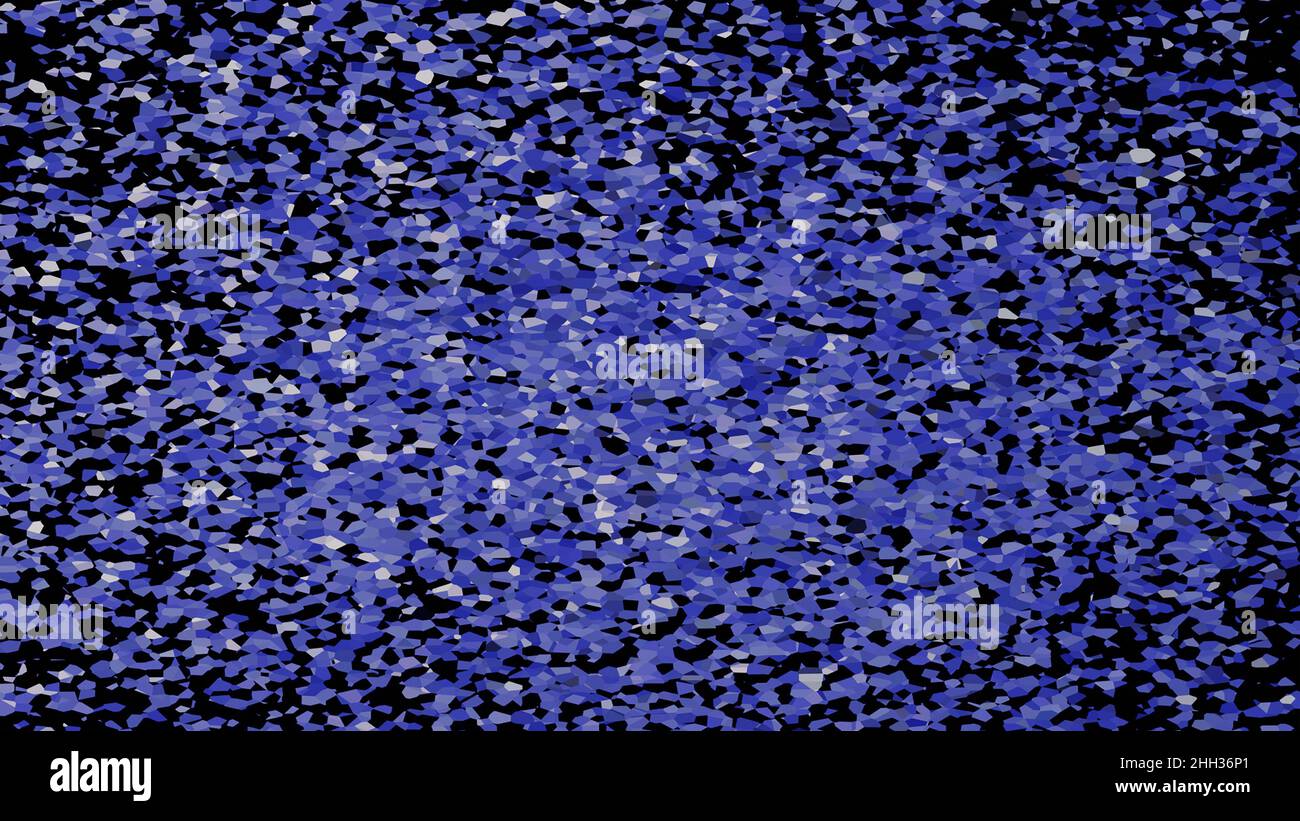 Abstraktes Bild mit blauem Hintergrund im Malstil. Stockfoto