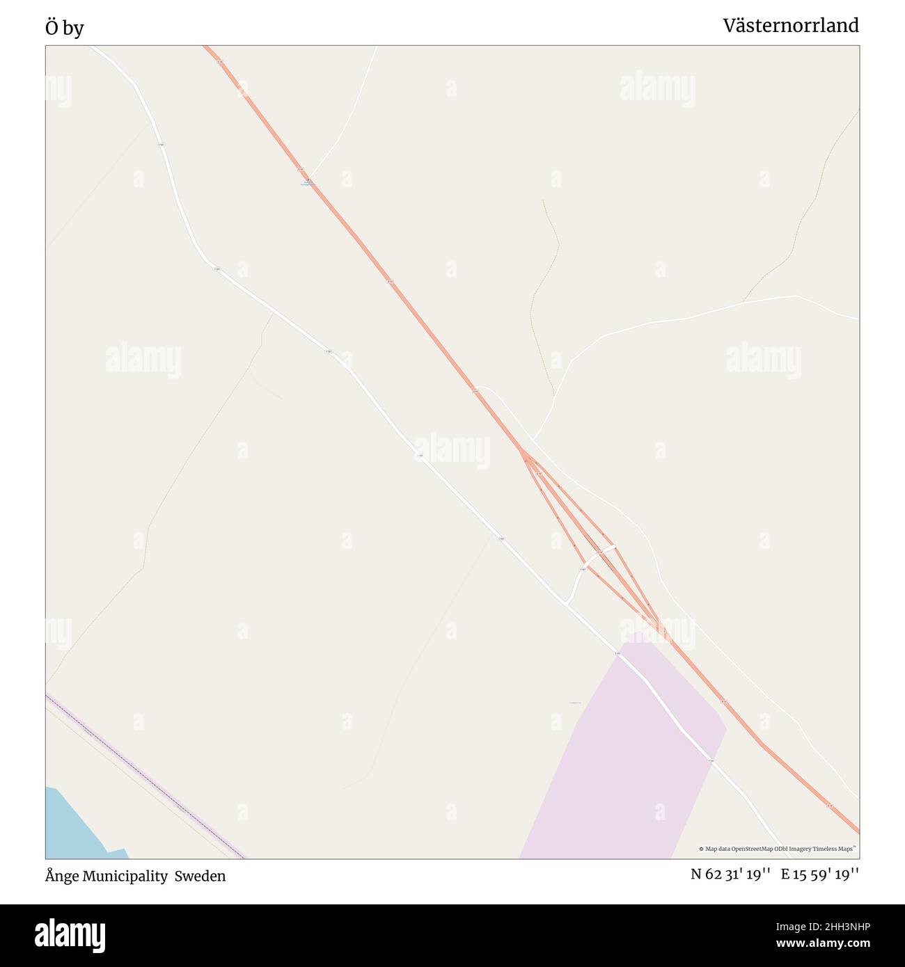 Ö von, Gemeinde Ånge, Schweden, Västernorrland, N 62 31' 19'', E 15 59' 19'', map, Timeless Map veröffentlicht im Jahr 2021. Reisende, Entdecker und Abenteurer wie Florence Nightingale, David Livingstone, Ernest Shackleton, Lewis and Clark und Sherlock Holmes haben sich bei der Planung von Reisen zu den entlegensten Ecken der Welt auf Karten verlassen.Timeless Maps kartiert die meisten Orte auf der Welt und zeigt die Verwirklichung großer Träume. Stockfoto