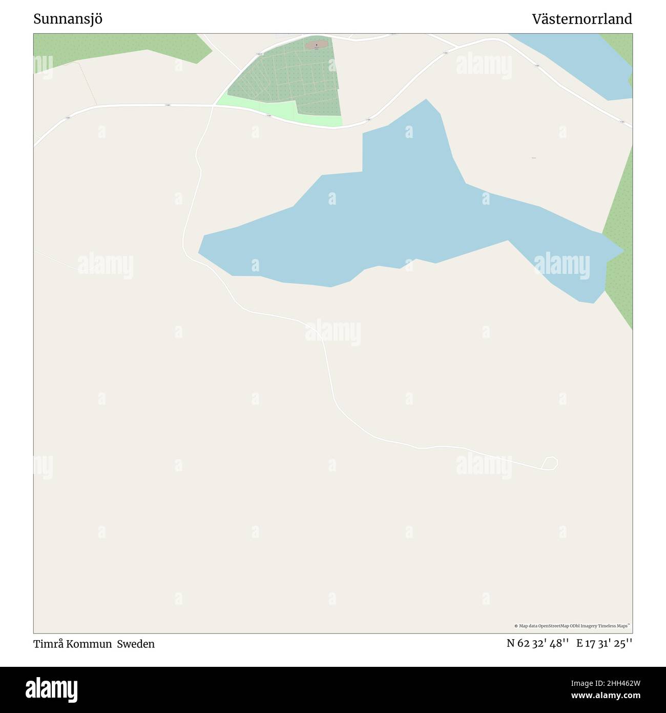 Sunnansjö, Timrå Kommun, Schweden, Västernorrland, N 62 32' 48'', E 17 ...
