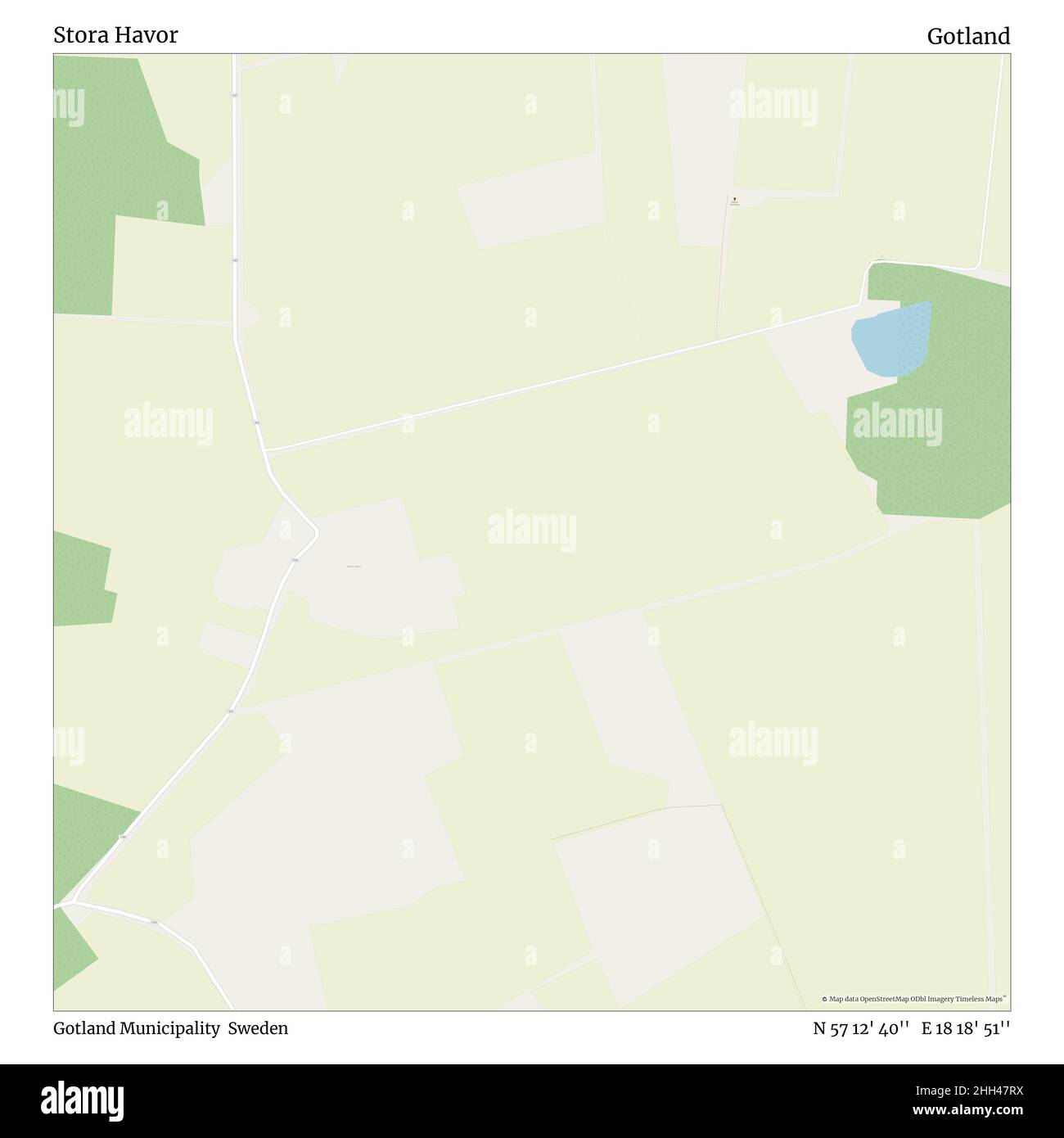 Stora Havor, Gemeinde Gotland, Schweden, Gotland, N 57 12' 40'', E 18