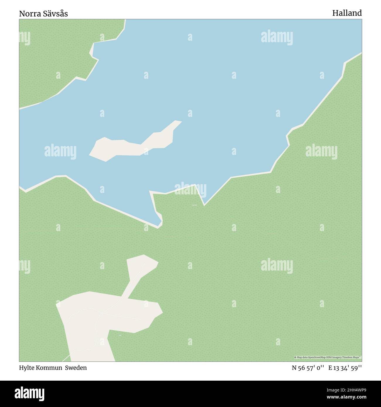 Norra Sävsås, Hylte Kommun, Schweden, Halland, N 56 57' 0'', E 13 34 ...