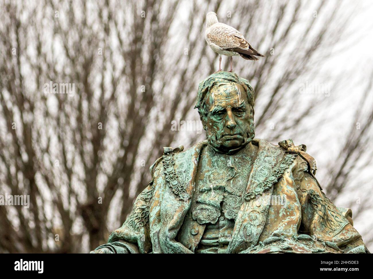 Denkmal für den Herzog von Devonshire, Eastbourne Stockfoto