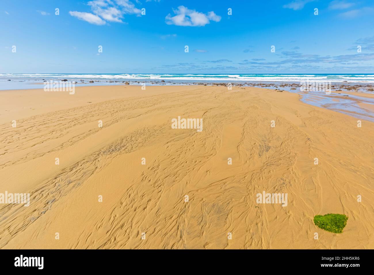 Australien, Victoria, Lorne, Sands of Cumberland River Beach Stockfoto