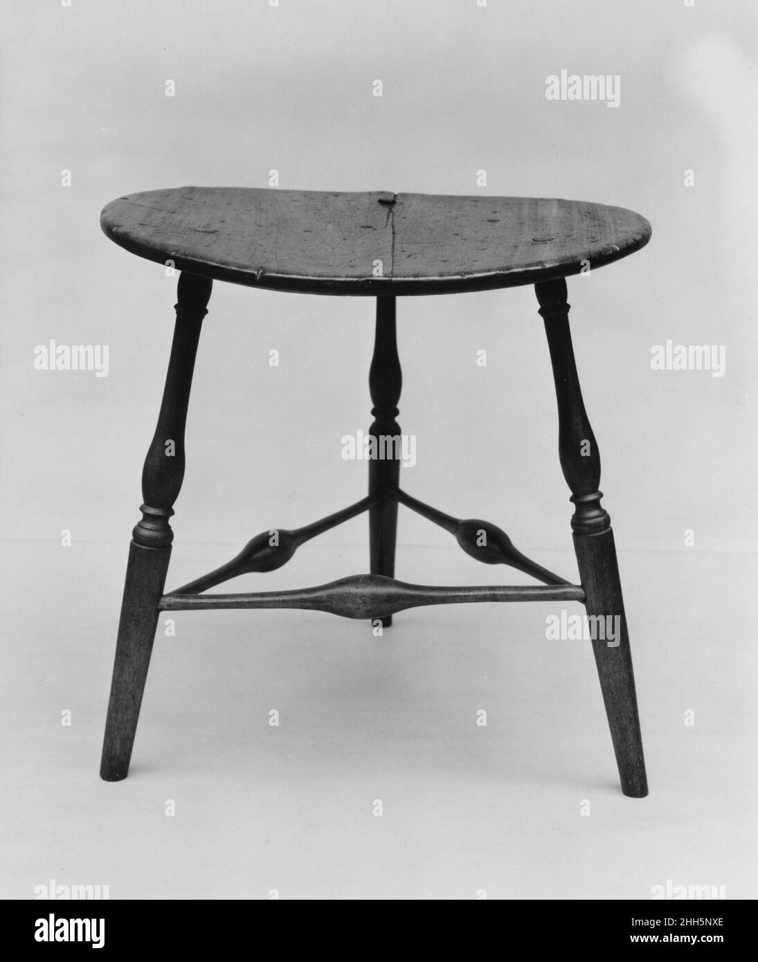 Windsor Table 1725–90 Amerikanisch. Windsor Table 9865 Stockfoto