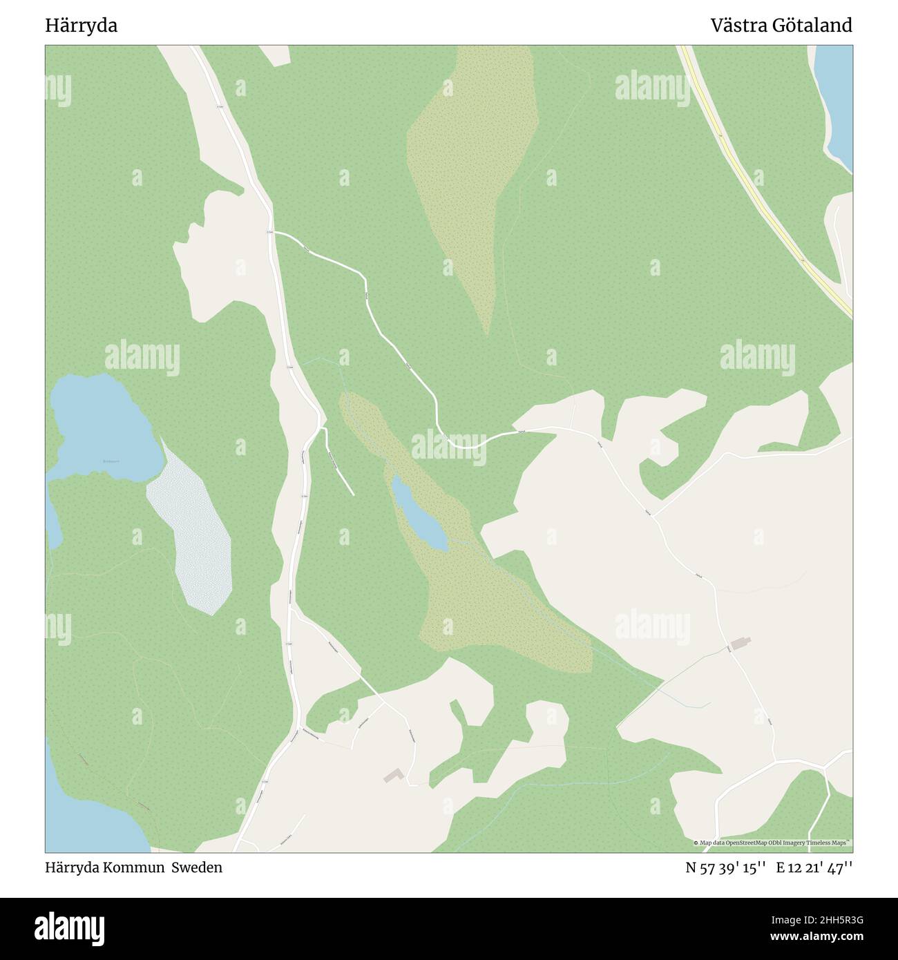 Härryda, Härryda Kommun, Schweden, Västra Götaland, N 57 39' 15'', E 12