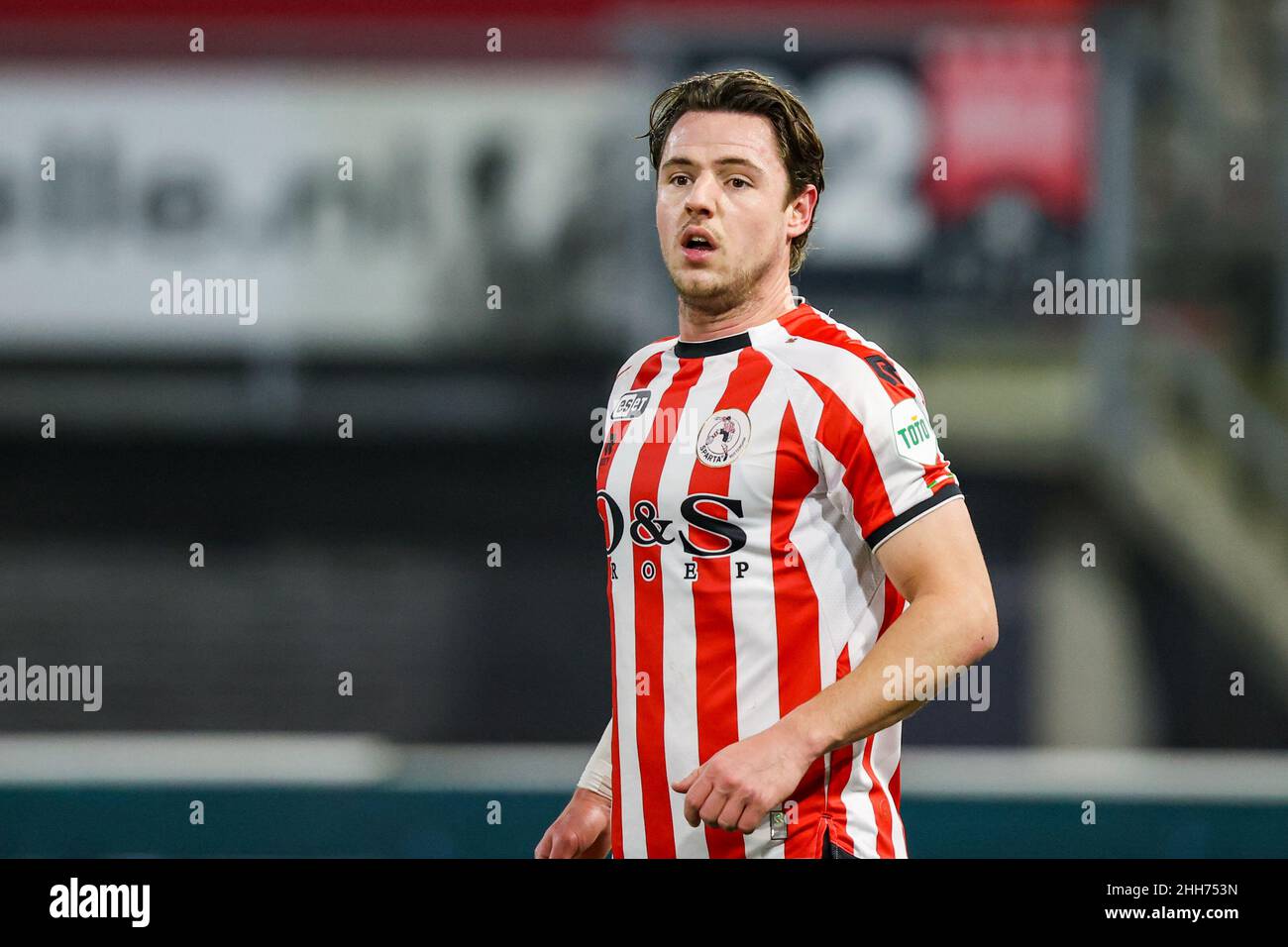 ROTTERDAM, NIEDERLANDE - 23. JANUAR: Dirk Abels von Sparta Rotterdam während des niederländischen Eredivisie-Spiels zwischen Sparta Rotterdam und dem FC Utrecht am 23. Januar 2022 in Het Kasteel in Rotterdam, Niederlande (Foto: Herman Dingler/Orange Picts) Stockfoto