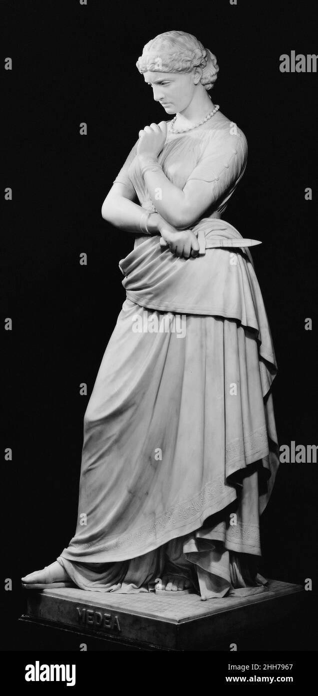 Medea 1865; geschnitzt 1868 William Wetmore Story Amerikaner in der antiken griechischen