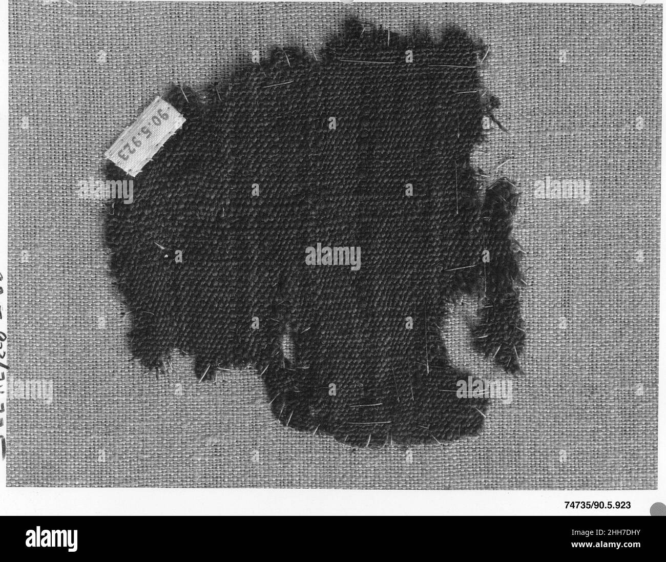 Textile Fragment 6th Jahrhundert. Textile Fragment 444391 Stockfoto