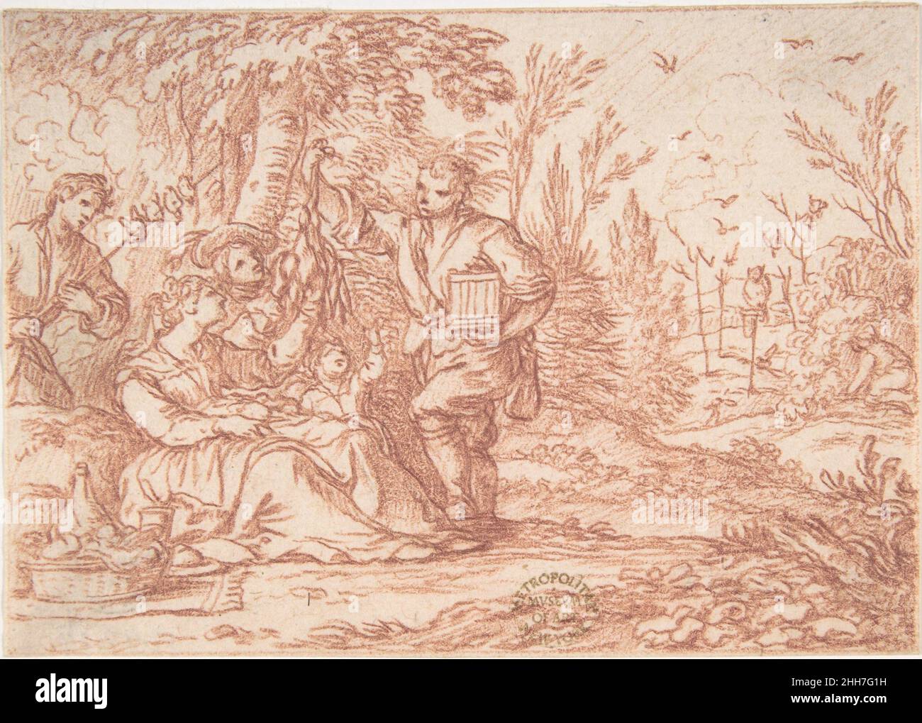 September (eine von einer Serie, die die Arbeit der Monate darstellt) 1690 oder etwas früher Jonas Umbach Deutsch. September (eine von einer Serie, die die Arbeit der Monate darstellt) 334988 Stockfoto