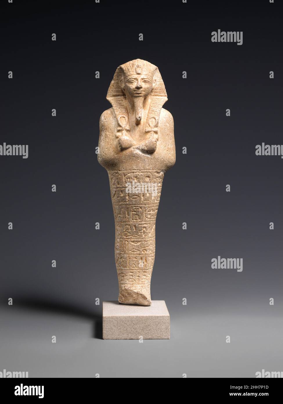 Shabti von Amenhotep II mit zwei Ankhs ca. 14271400 v. Chr. Neues