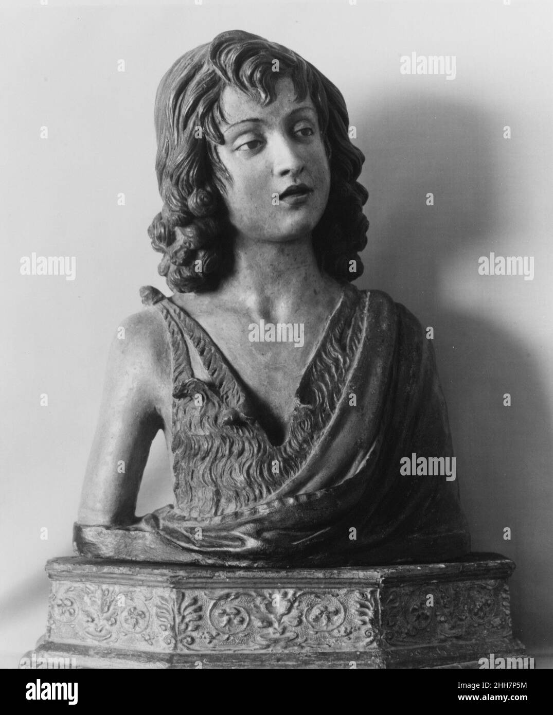 St. Johannes der Täufer Ende 15th Jahrhundert Italienisch, Florenz. Johannes der Täufer 192362 Stockfoto