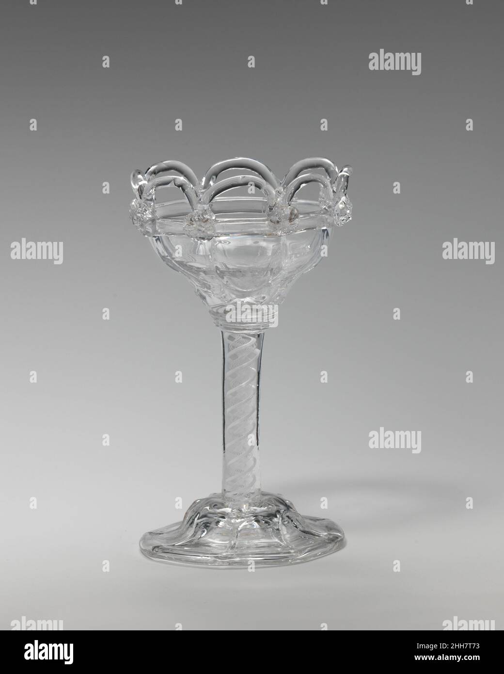 Süßfleischglas ca. 1750 Briten. Süßfleischglas. Britisch. Ca. 1750. Glas. Glas Stockfoto
