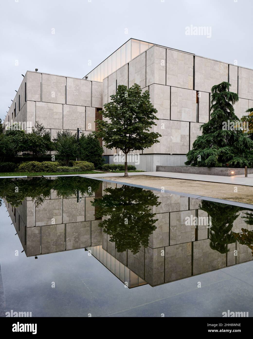 Die Barnes Foundation wurde von Tod Williams + Billie Tsien entworfen Stockfoto