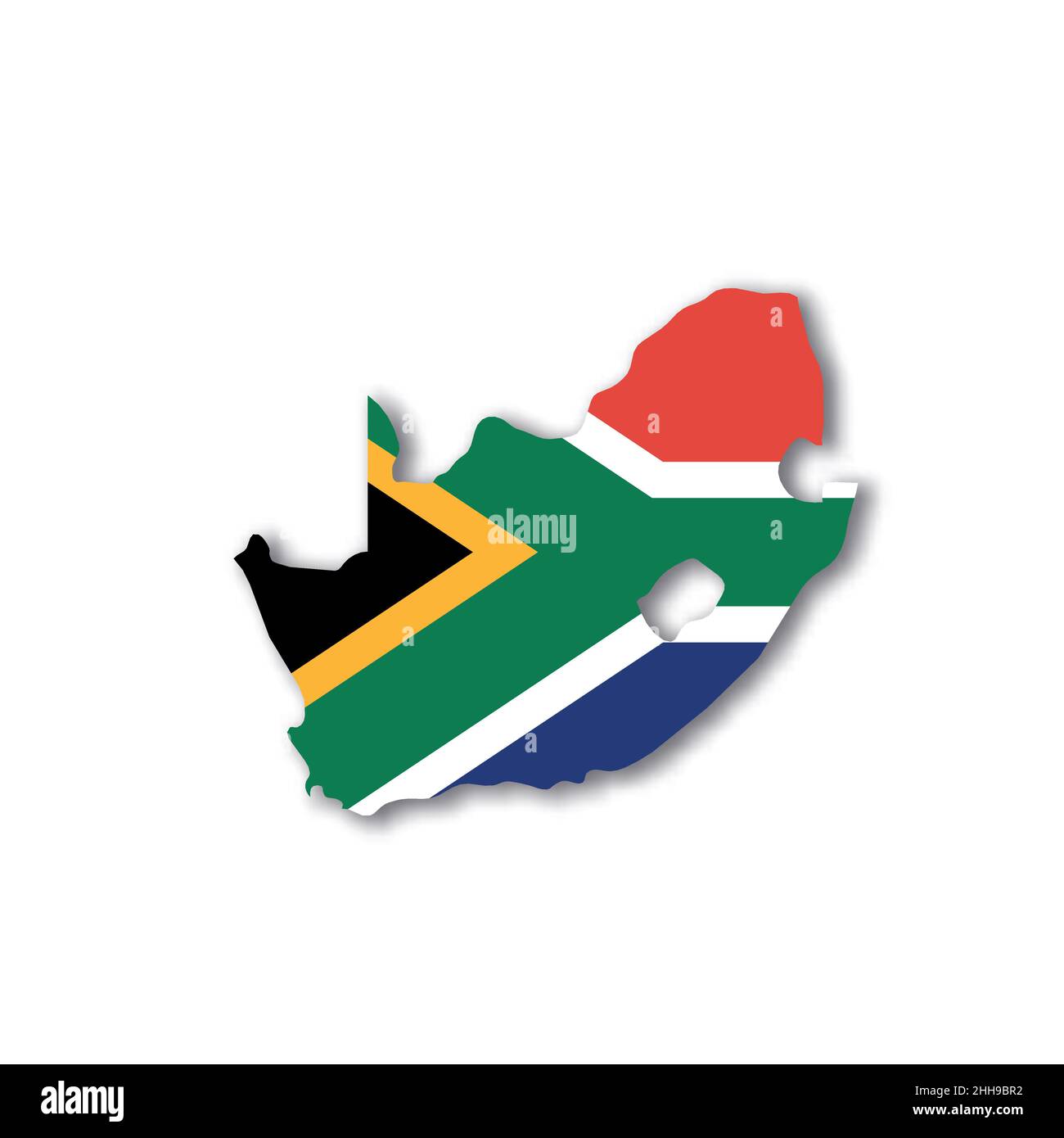 Flagge Rsa Rsa flagge Stock-Vektorgrafiken kaufen - Alamy