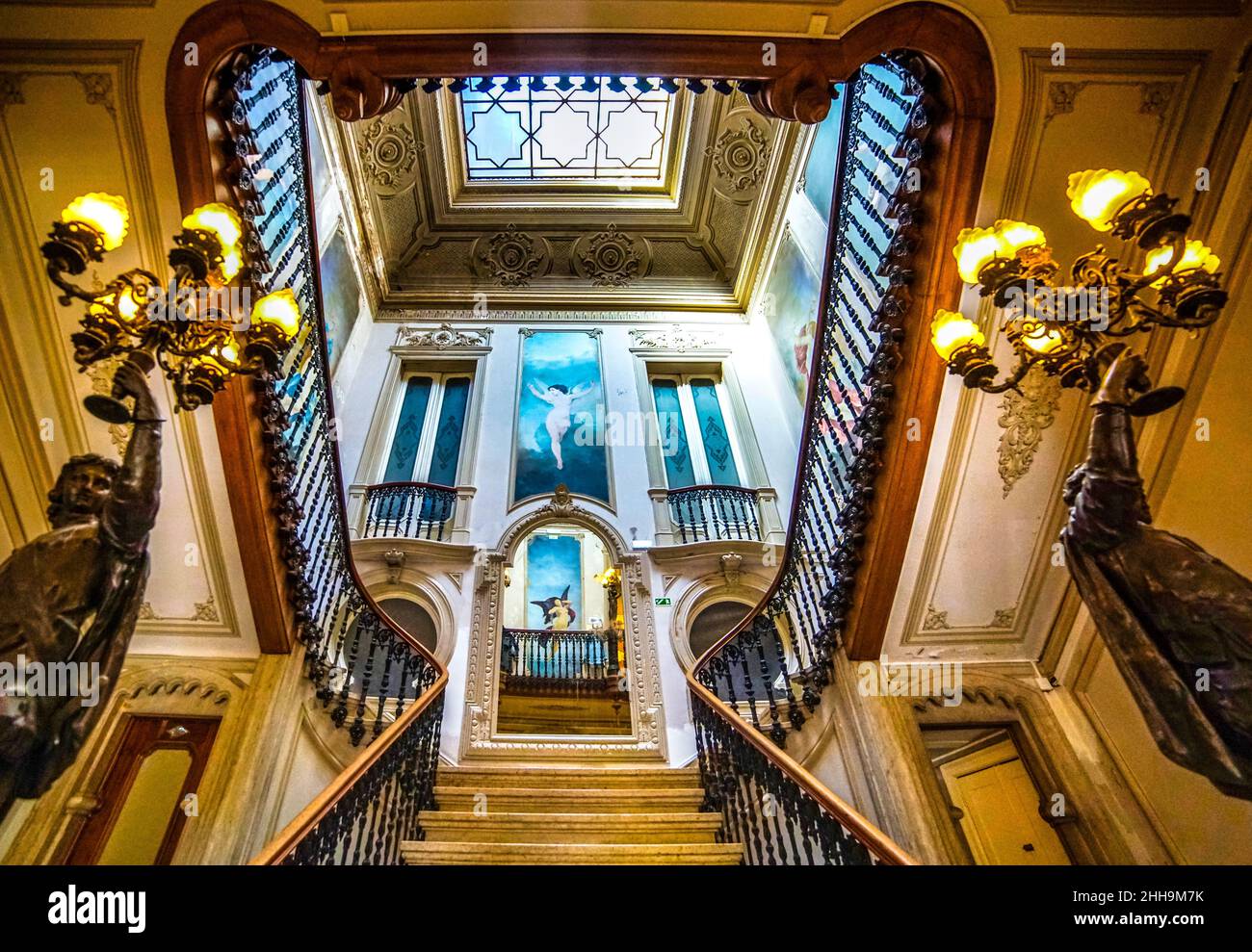 Boutique-Geschäft Emabixada in Lissabon, Portugal Stockfoto