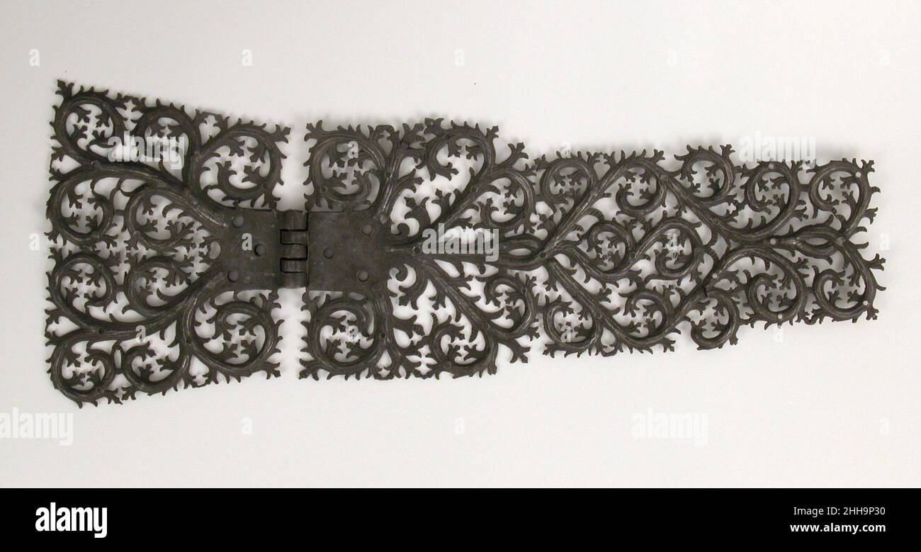 Scharnier 15th Jahrhundert Deutsch. Scharnier 468878 Stockfoto