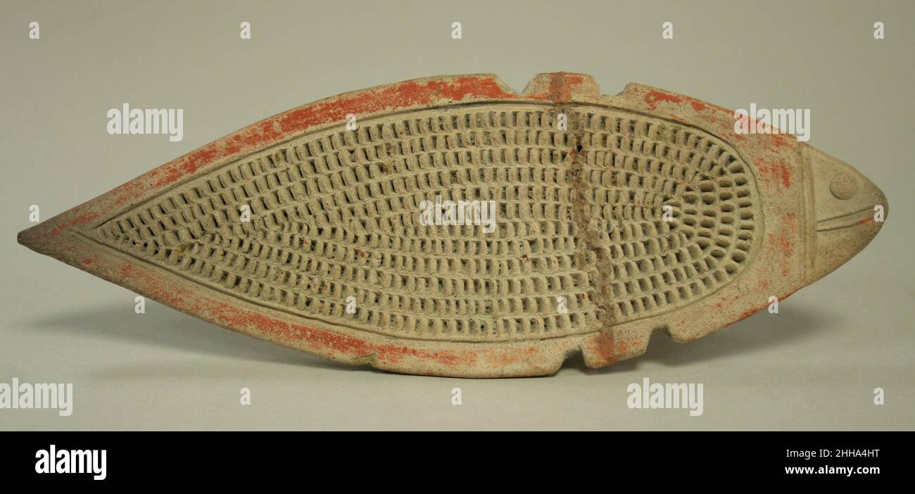 Fish Scraper 1st–5th Century Tolita-Tumaco. Fischschaber 314170 Stockfoto