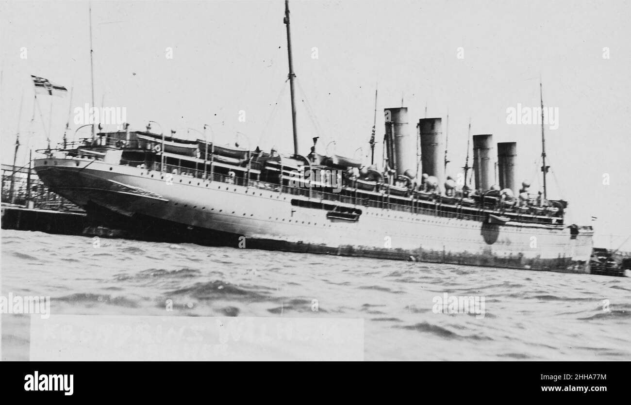 SMS Kronprinz Wilhelm 2. Stockfoto