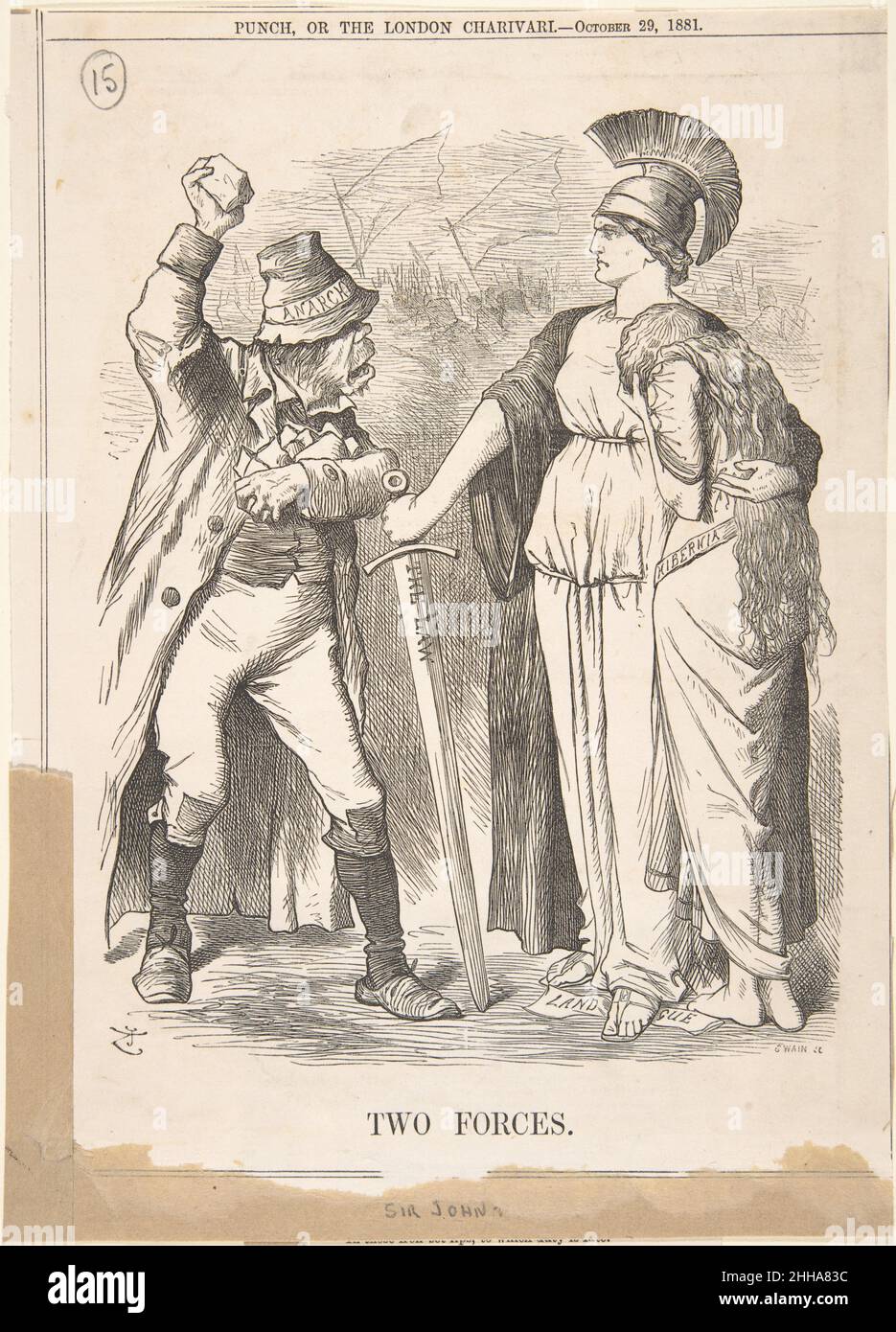 Sir john tenniel punch Fotos und Bildmaterial in hoher Auflösung Alamy