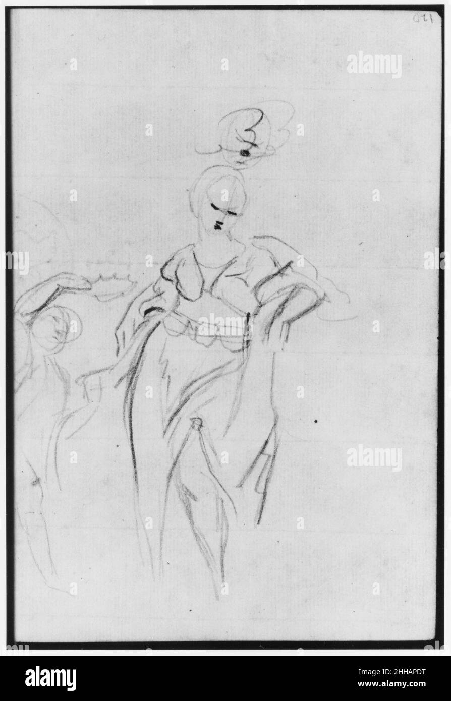 Skizzenbuch mit 182 Zeichnungen auf 91 Blättern. Eine Serie, die der Künstler auf seiner Italienreise 1750–52 verwendete; Skizzen aus Mailand, Turin, Florenz und Rom 1750–52 Sir Joshua Reynolds British. Skizzenbuch mit 182 Zeichnungen auf 91 Blättern. Eine Serie, die der Künstler auf seiner Italienreise 1750–52 verwendete; Skizzen aus Mailand, Turin, Florenz und Rom 355616 Stockfoto