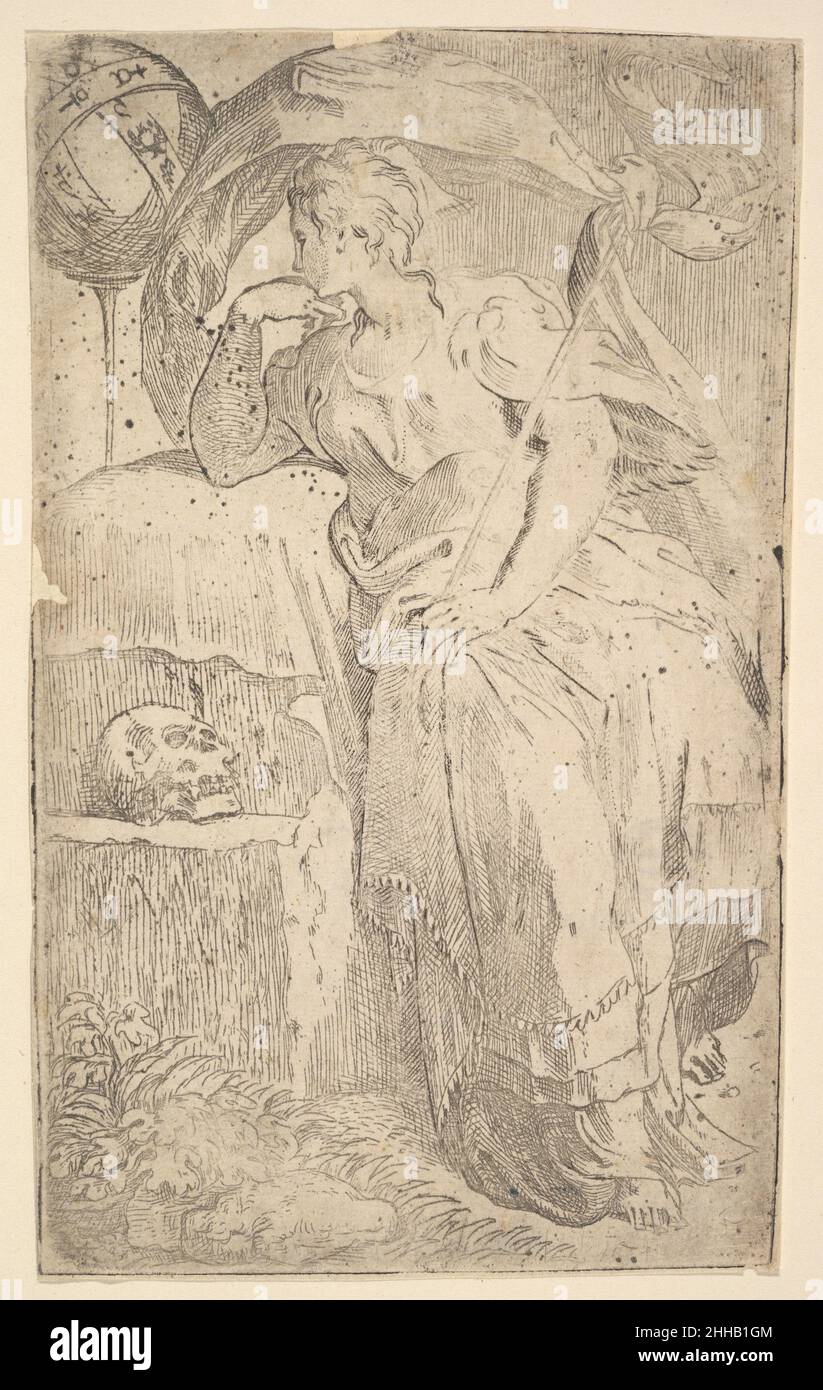 Astrologie Anfang 16th Jahrhundert Parmigianino (Girolamo Francesco Maria Mazzola) Italienisch. Astrologie 391600 Stockfoto