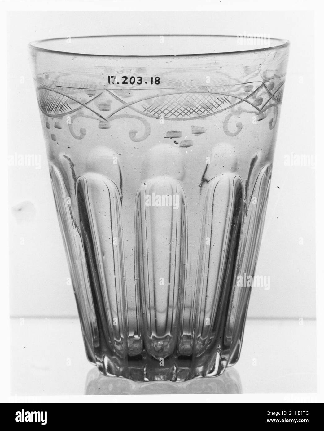 Becher 1775–1820. Becher 9014 Stockfoto
