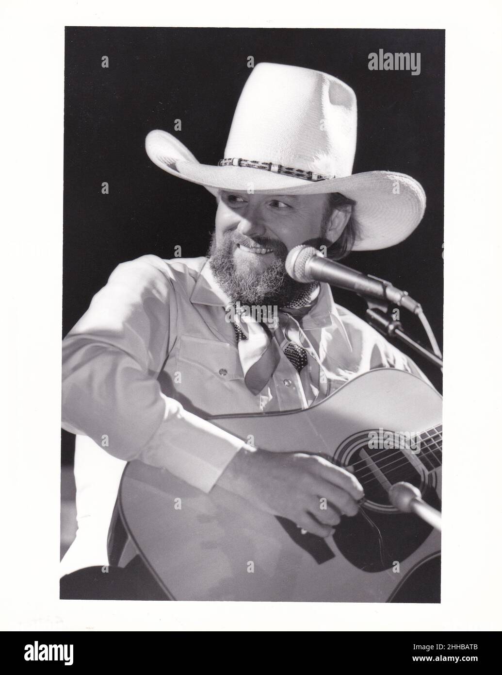 Charlie Daniels spielt um 1981 Credit: Ron Wolfson / Rock Negatives / MediaPunch Stockfoto